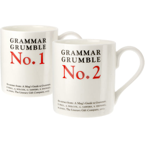 Grammar Grumble Mugs Set