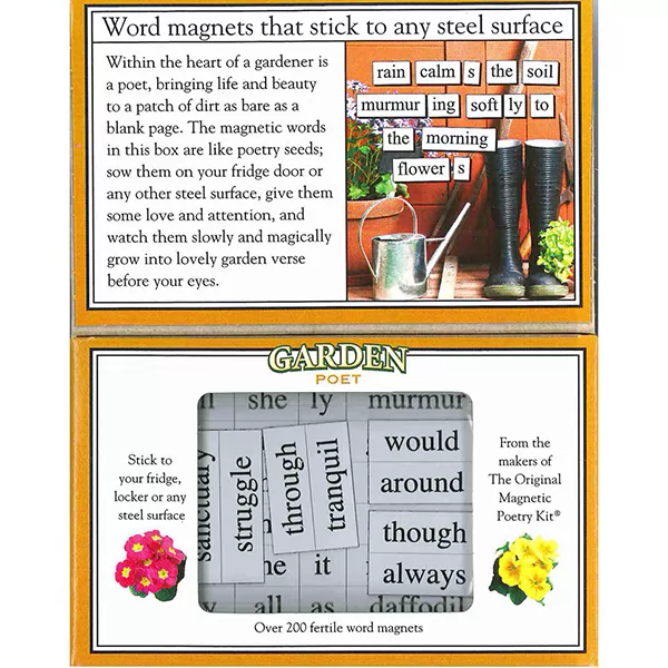 Magnetic Poetry - Garden Edition