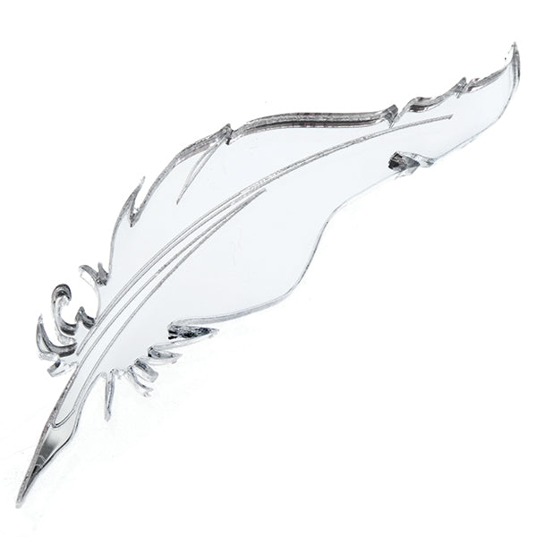 Quill Pen Brooch Silver