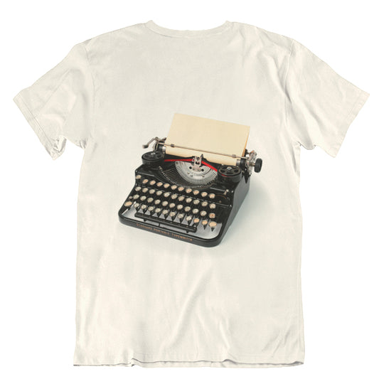 Typewriter T-shirt - Choice of Shapes/Styles