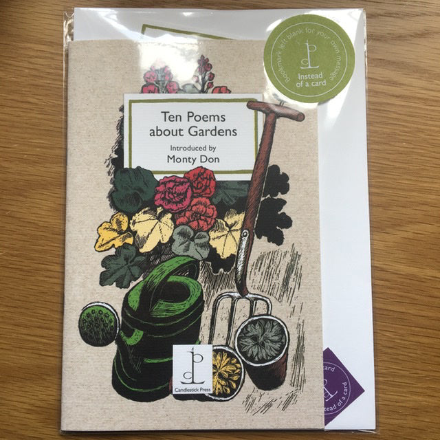 Poetry Instead of a Card - Ten Poems about Gardens
