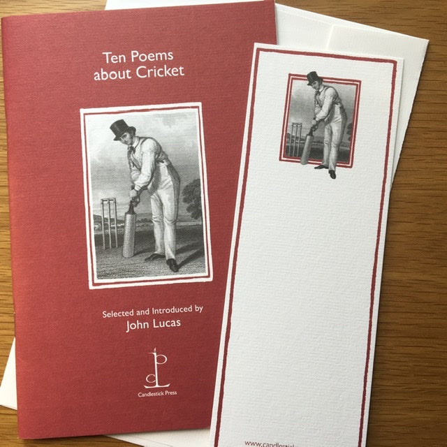 Poetry Instead of a Card - Ten Poems about Cricket