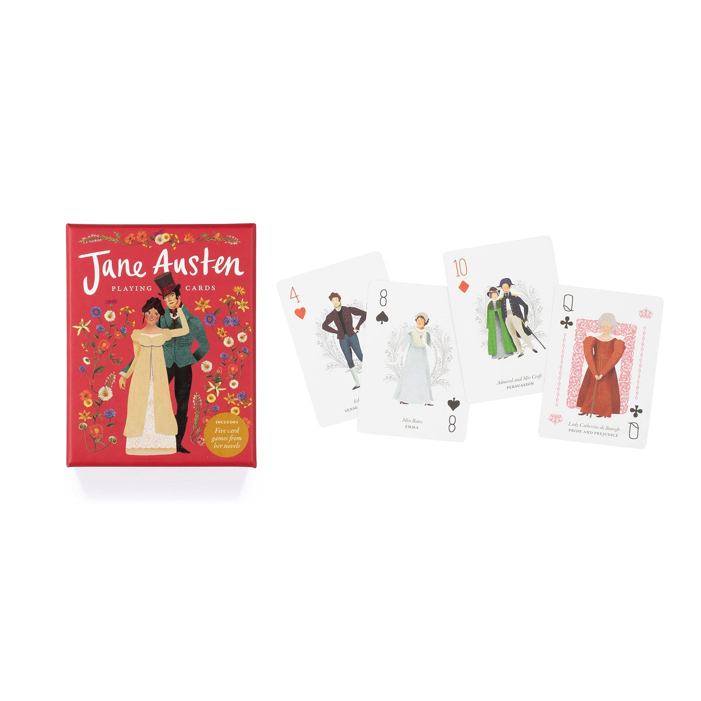Jane Austen Playing Cards