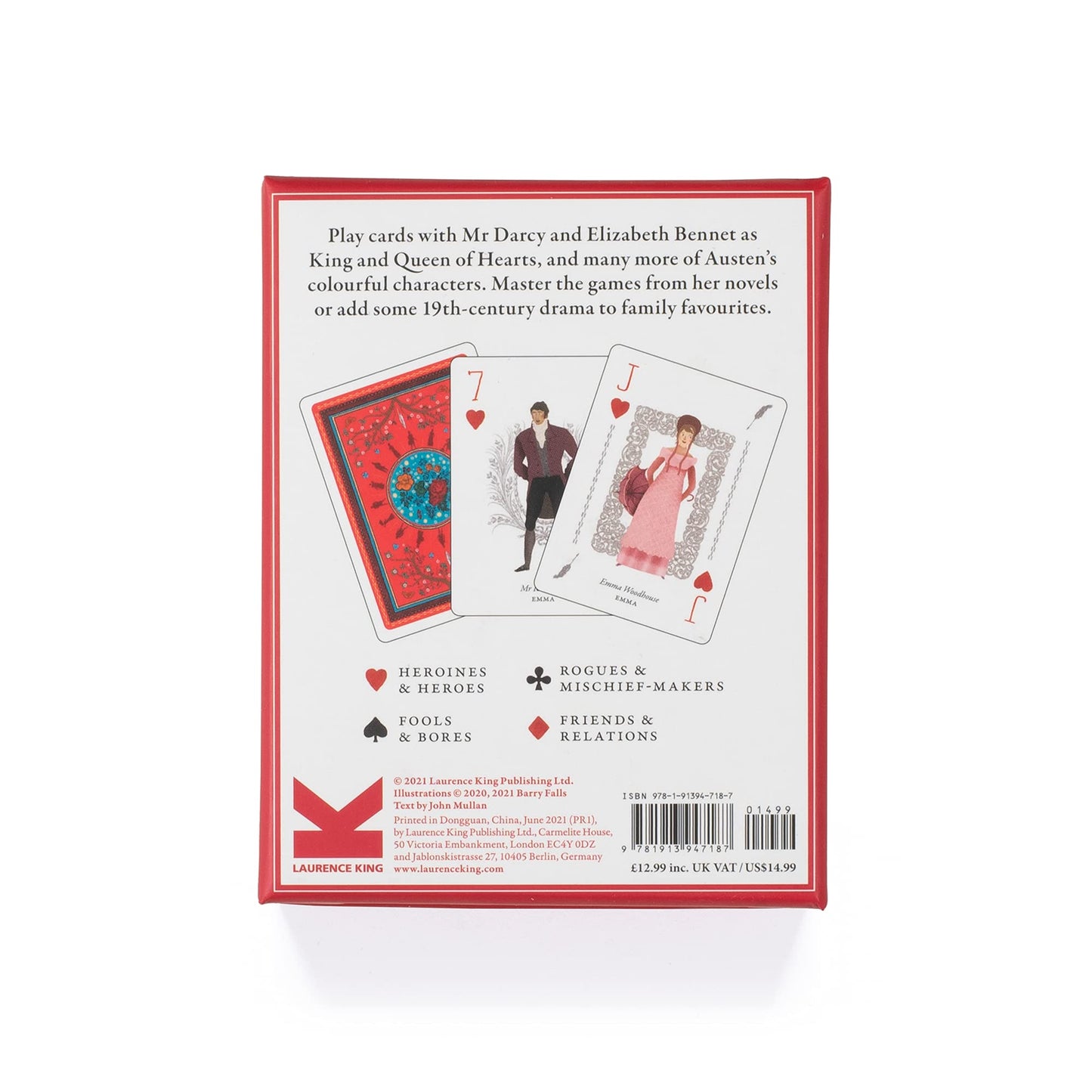 Jane Austen Playing Cards