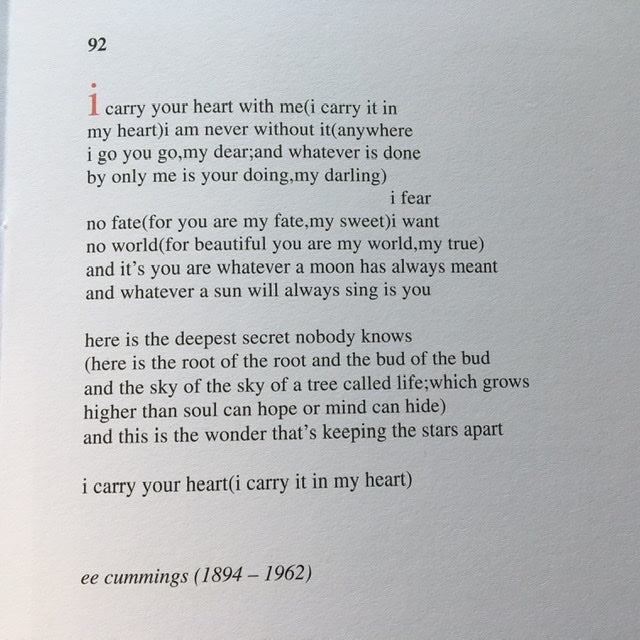 Poetry Instead of a Card - Ten Poems about Love