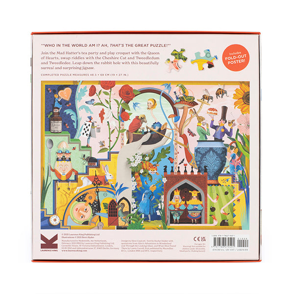 Alice's Wonderland: A Curiouser and Curiouser Jigsaw Puzzle