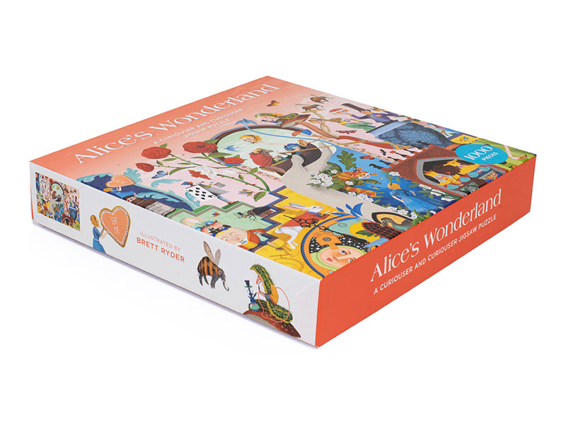 Alice's Wonderland: A Curiouser and Curiouser Jigsaw Puzzle