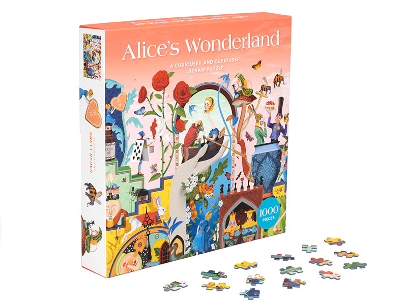 Alice's Wonderland: A Curiouser and Curiouser Jigsaw Puzzle