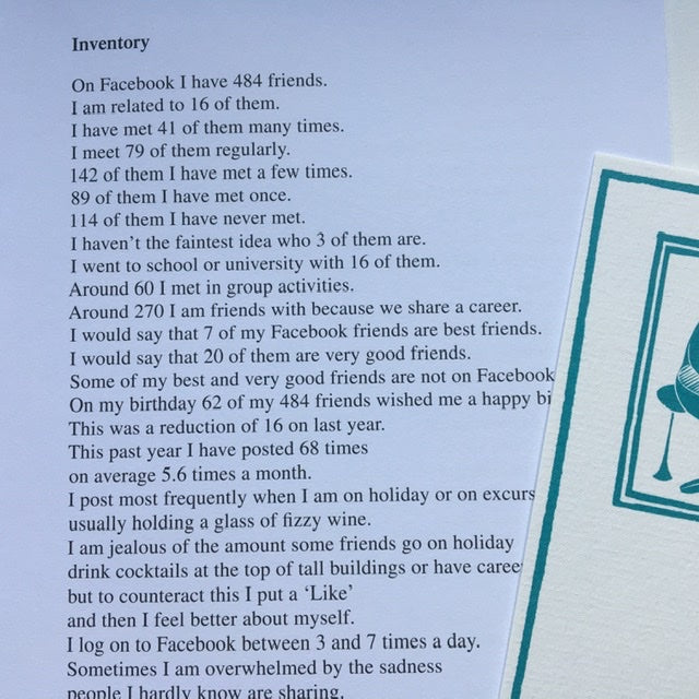 Poetry Instead of a Card - Ten Poems about Friendship