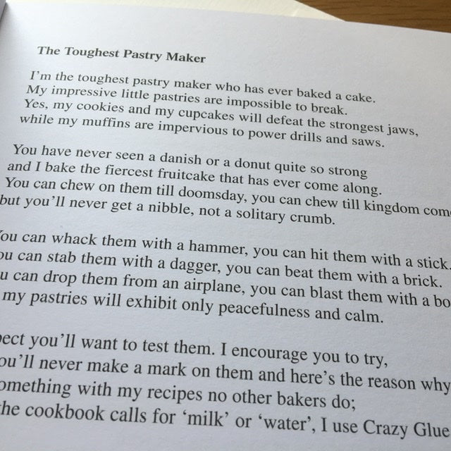 Poetry Instead of a Card - Ten Poems about Baking