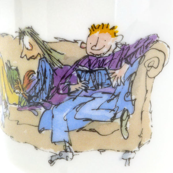 Quentin Blake 'Book Lover' Mug