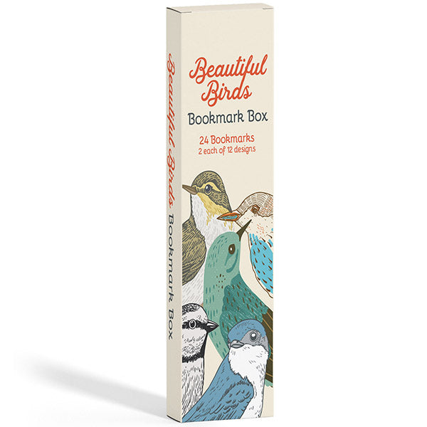 Beautiful Birds Bookmark Box