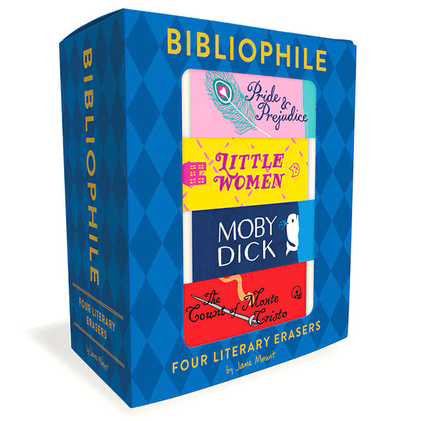 Bibliophile Erasers