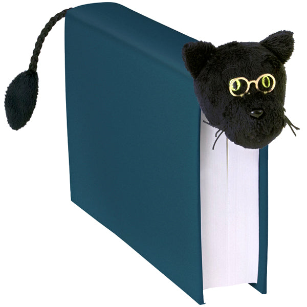 Book-Tails Bookmark - Black Cat