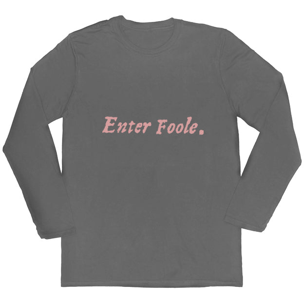 Enter Foole First Folio T-shirt - Choice of Shapes/Styles