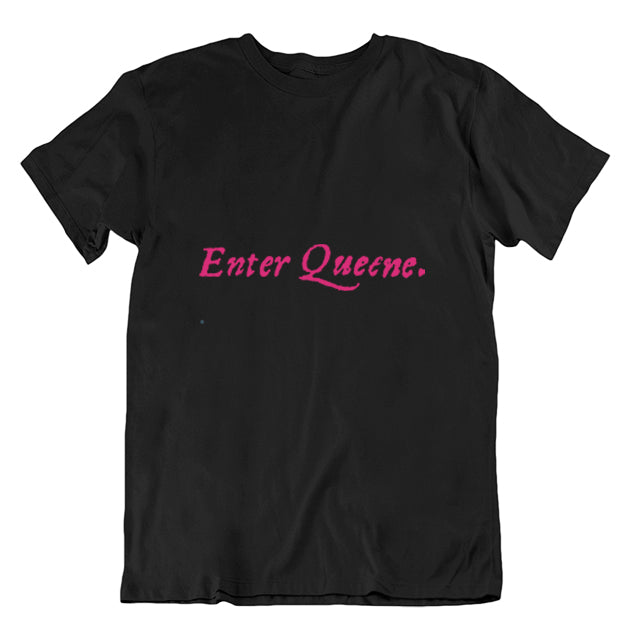 Enter Queene First Folio T-shirt - Choice of Shapes/Styles