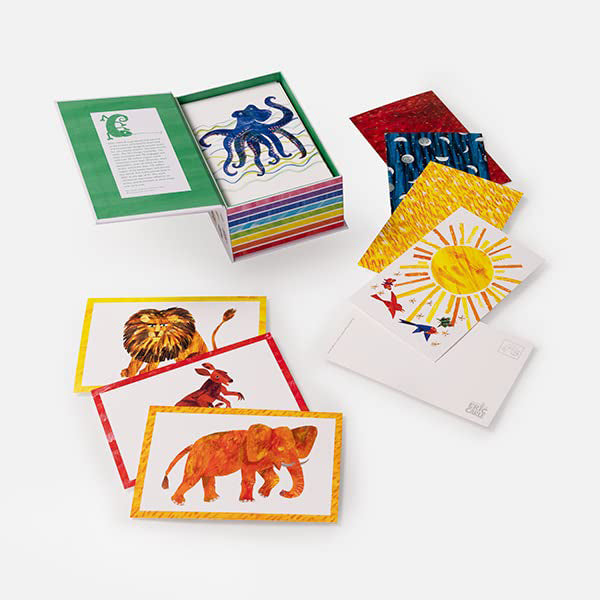 Eric Carle's Box of Wonders: 100 Colourful Postcards