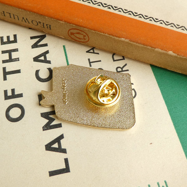 I Heart Reading Lapel Pin