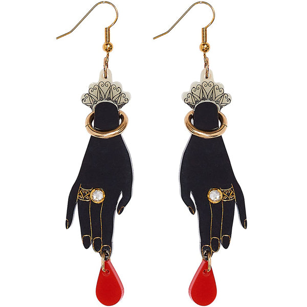 Pricked Finger Earrings