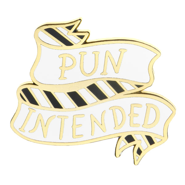 Pun Intended Lapel Pin