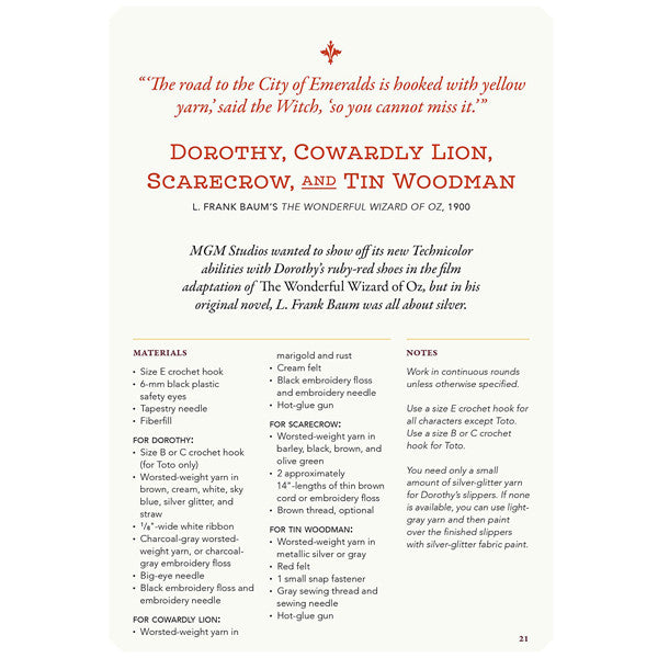 Literary Yarns: Crochet Projects Inspired by Classic Books