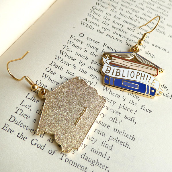 Bibliophile Earrings