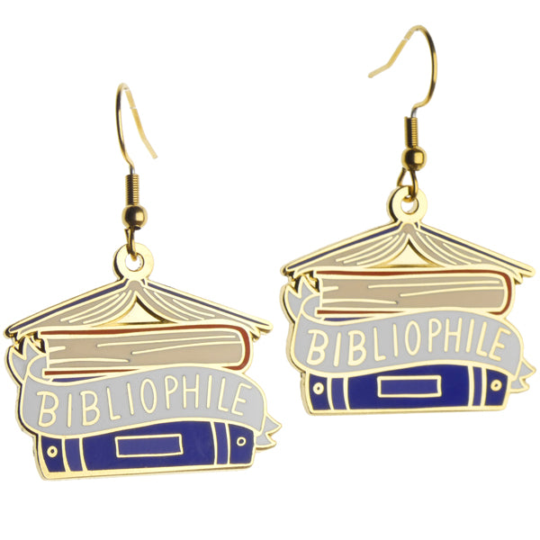 Bibliophile Earrings