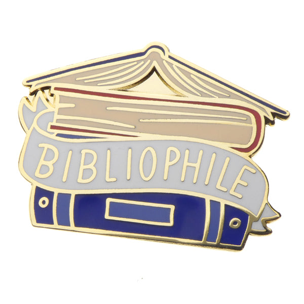 Bibliophile Lapel Pin