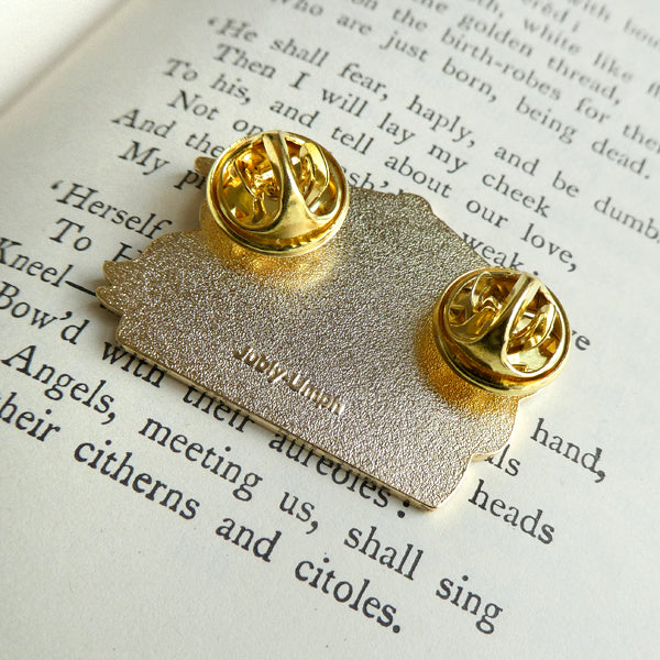 Bibliophile Lapel Pin