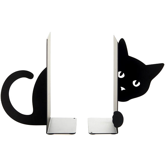 Hidden Cat Bookends