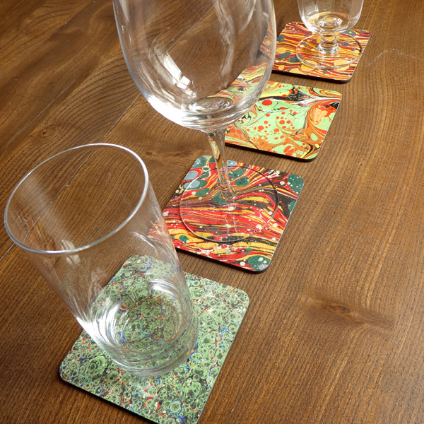 Endpaper Coasters - Set Of 4