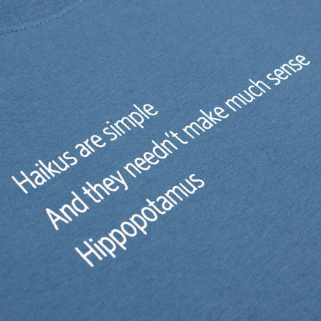 Haikus are... Hippopotamus Unisex T-Shirt
