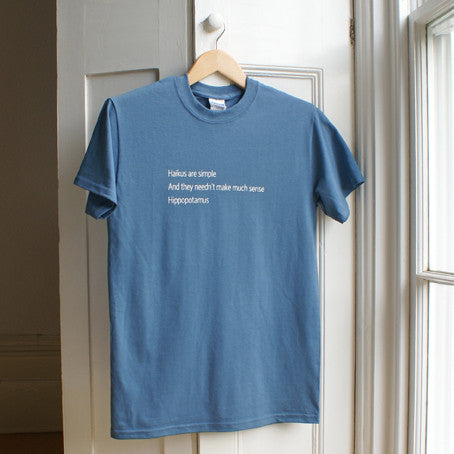 Haikus are... Hippopotamus Unisex T-Shirt