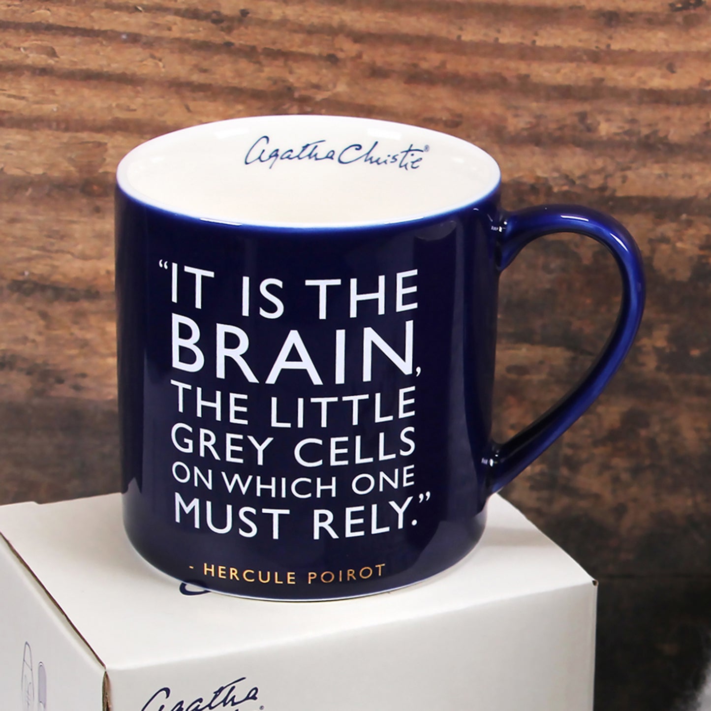 Hercule Poirot Little Grey Cells Mug