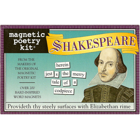 Magnetic Poetry - Shakespeare Edition