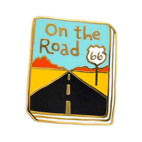 On the Road Enamel Pin