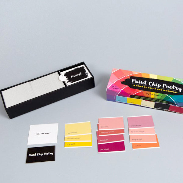 Paint Chip Poetry Game