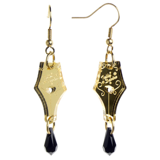 Pen Nib Earrings