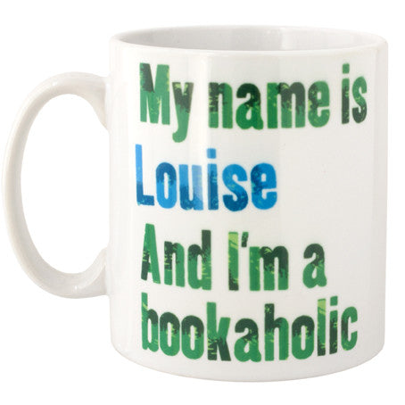 Personalised Bookaholic Mug