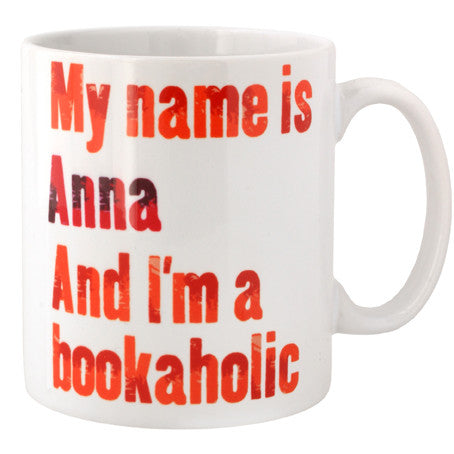 Personalised Bookaholic Mug