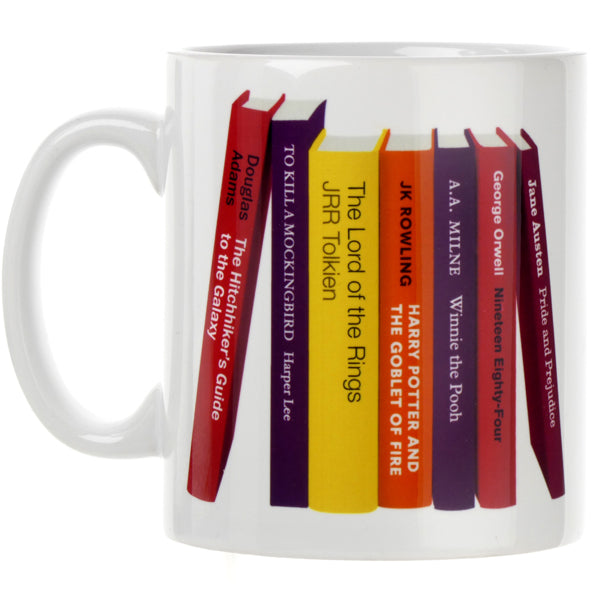 Personalised Bookshelf Mug
