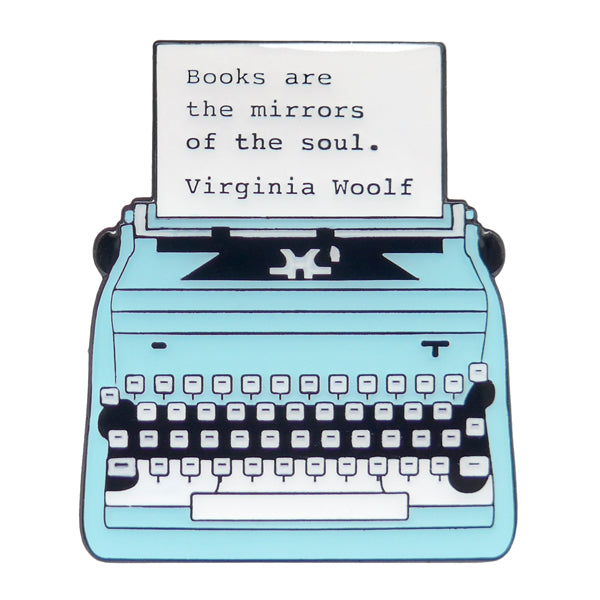 Virginia Woolf Enamel Pin