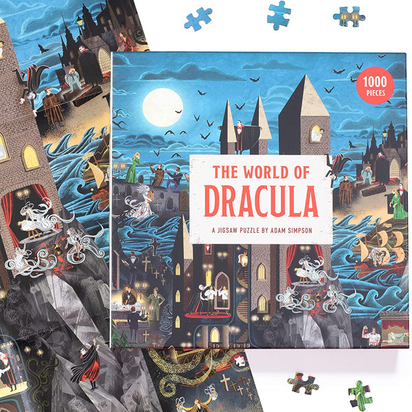 The World of Dracula 1000-Piece Jigsaw Puzzle