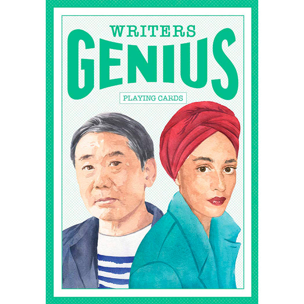 Genius Writers Playing Cards