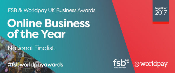 The Literary Gift Company is a finalist in the FSB Worldpay Online Business of the Year Award