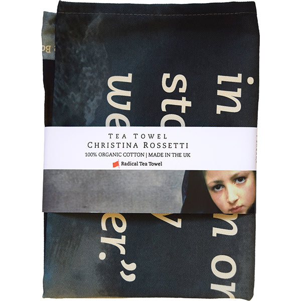 Christina Rossetti Sisters Tea Towel