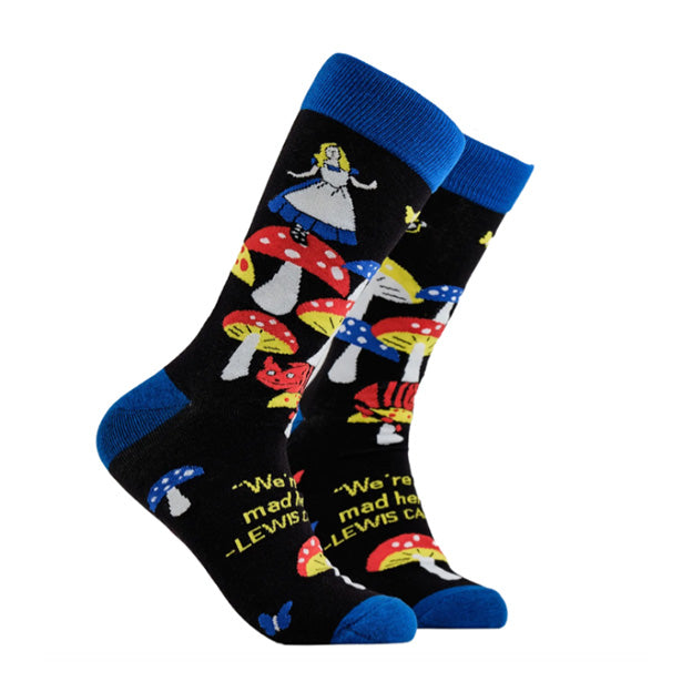 Alice in Wonderland Socks