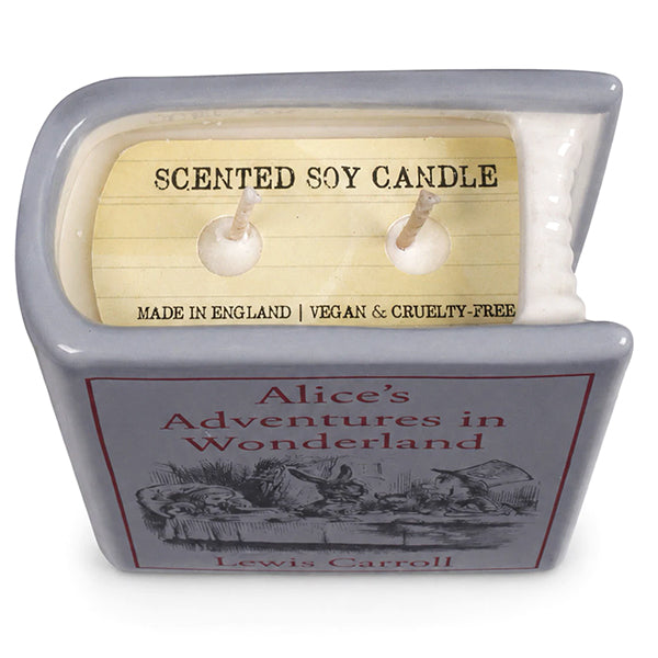 Alice in Wonderland Scented Book Candle