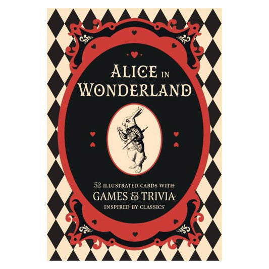Alice in Wonderland Games and Trivia Deck