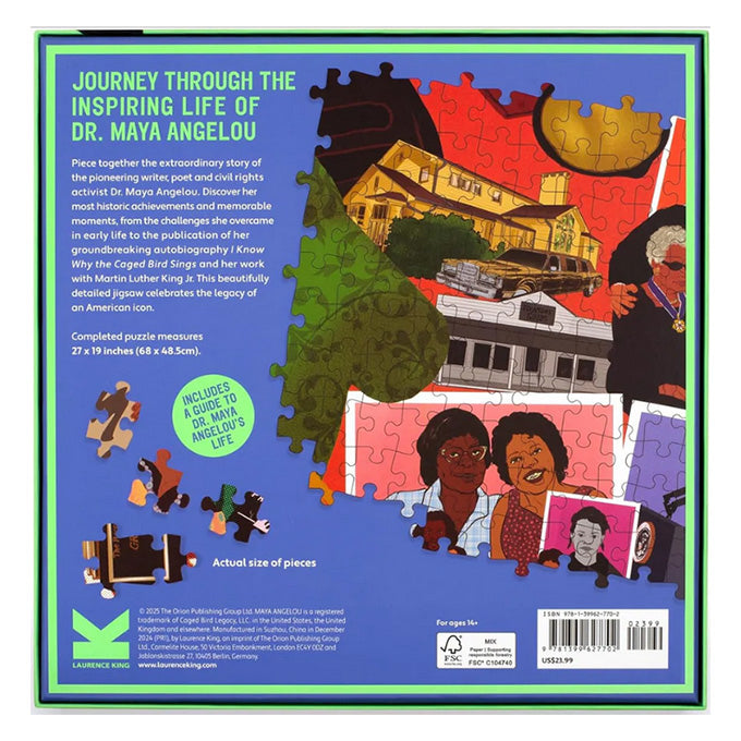 The World of Maya Angelou 1000 Piece Jigsaw Puzzle